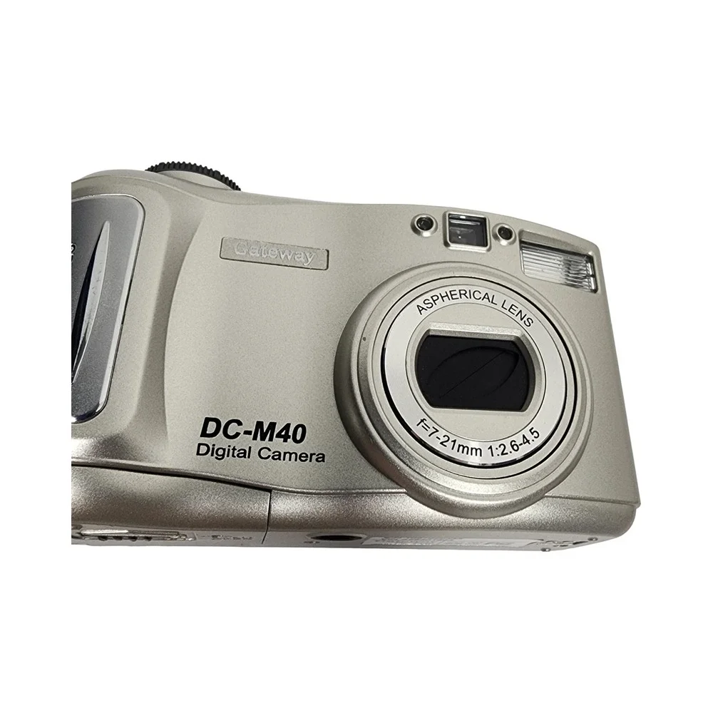 Gateway DC M40 Digital Camera 4.1MP 2x Optical Zoom Silver